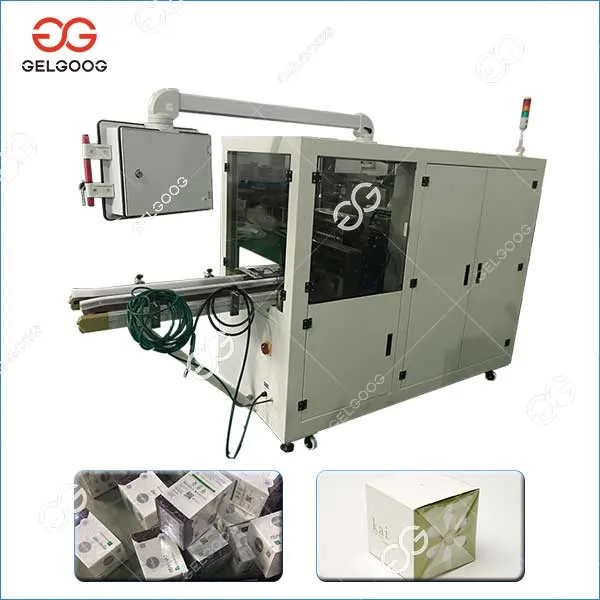 Cigarette Box Cellophane Wrapping Machine